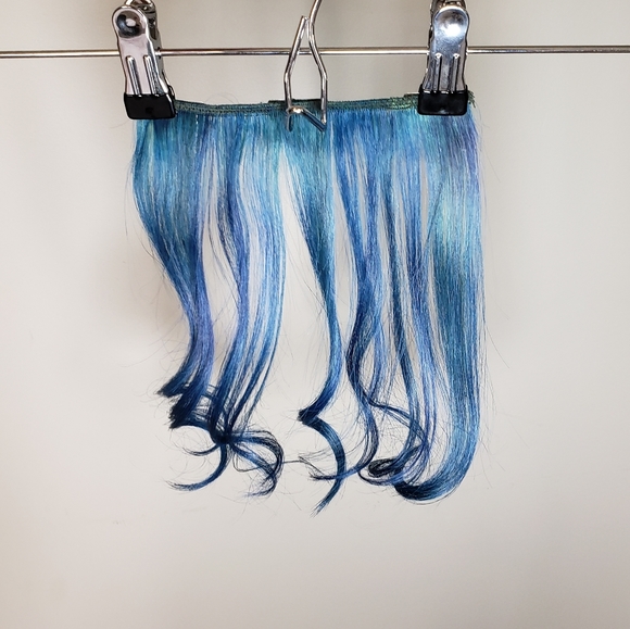 Euronext Dark Blue Clip-In Human Hair Extension - Picture 10 of 14